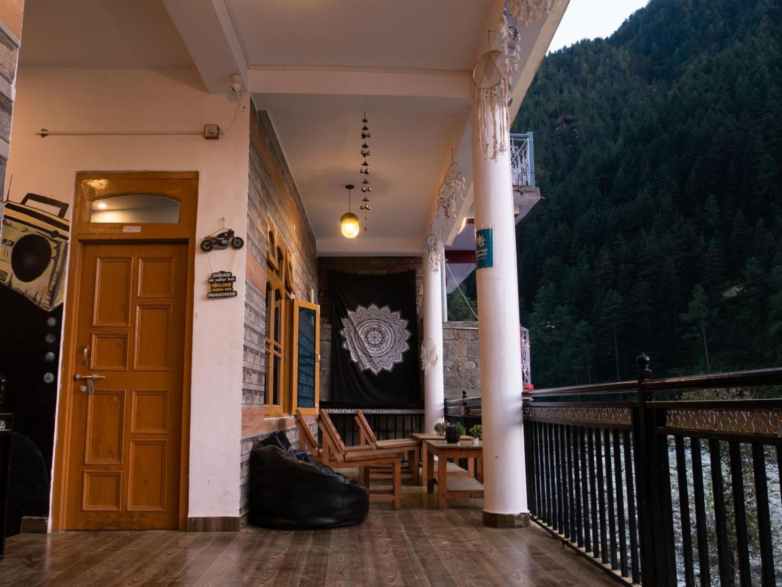 Wabi Sabi Riverside Hostel Kasol Dış mekan fotoğraf